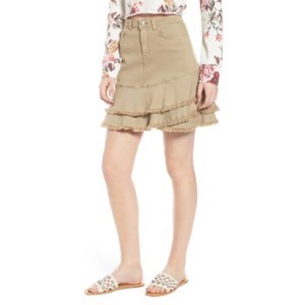 BP Ruffle Mini Skirt